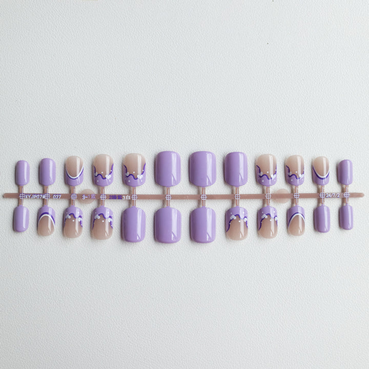 Artistic French Tip Nail Design Kit