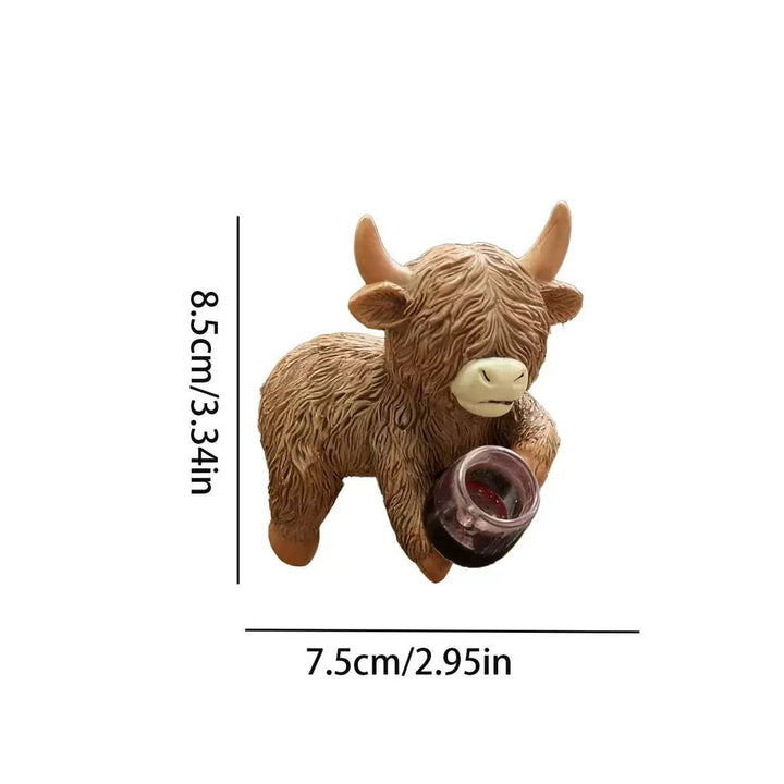 Decorative Highland Cattle Figure Stornfield