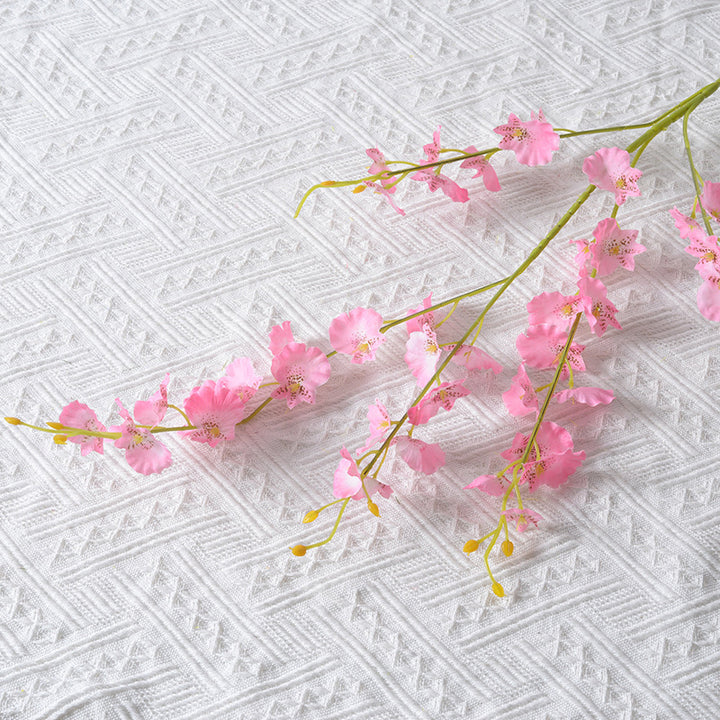 Elegant Artificial Orchid Floral Stem Decoration