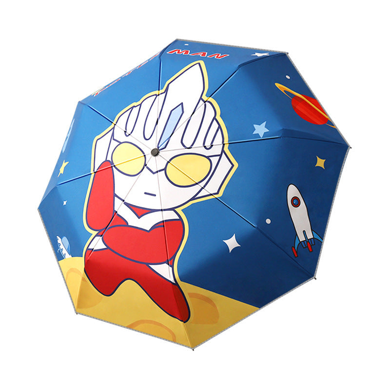 Ladies innovative folding umbrella with graphics Stornfield