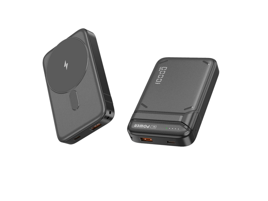 Wireless power bank with inductive fast charger and smart charging indicator Stornfield