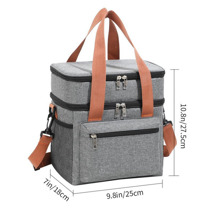 Multi-Compartment Insulated Food Storage Tote Stornfield