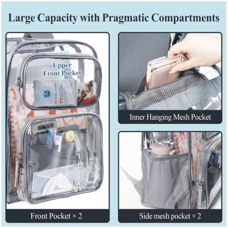 Transparent Leisure Backpack Stornfield
