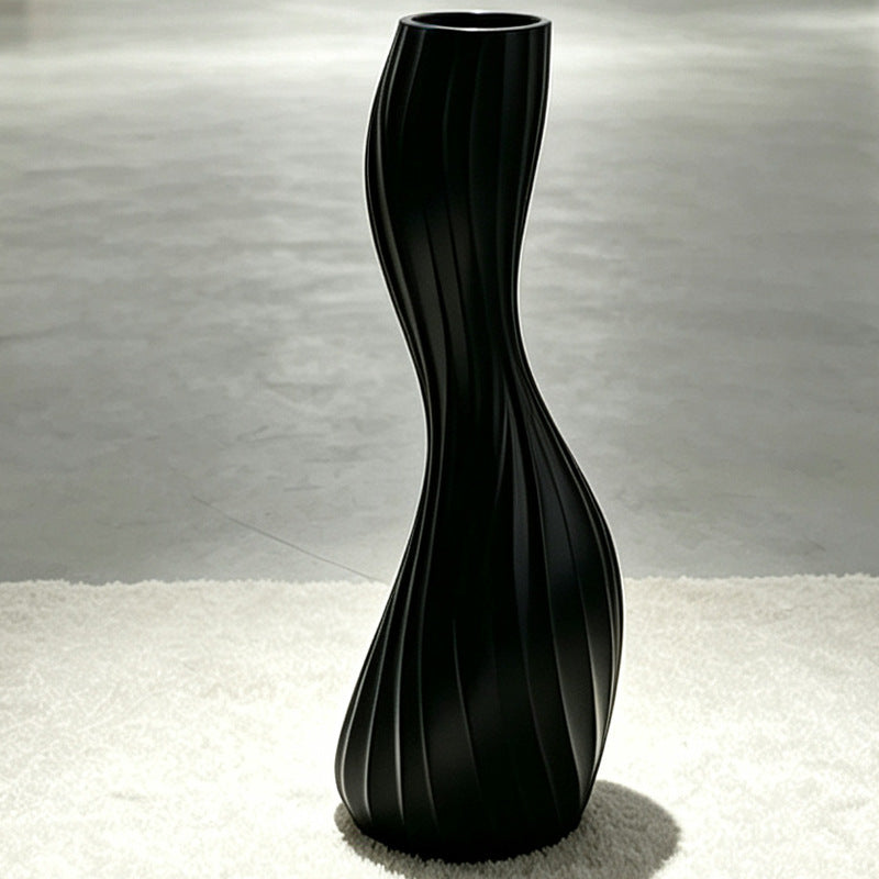 Elegant Twisted Decorative Floor Vase Stornfeild