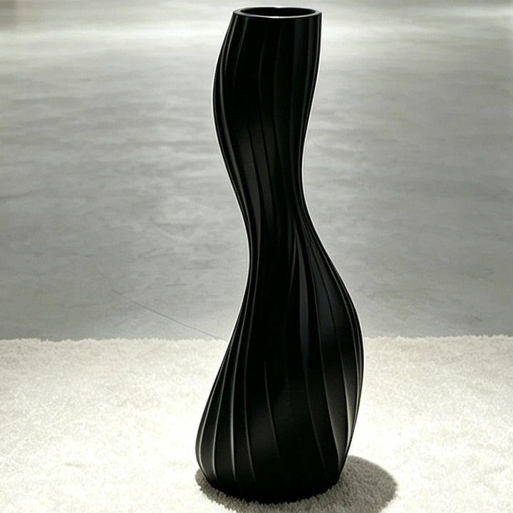 Elegant Twisted Decorative Floor Vase Stornfeild