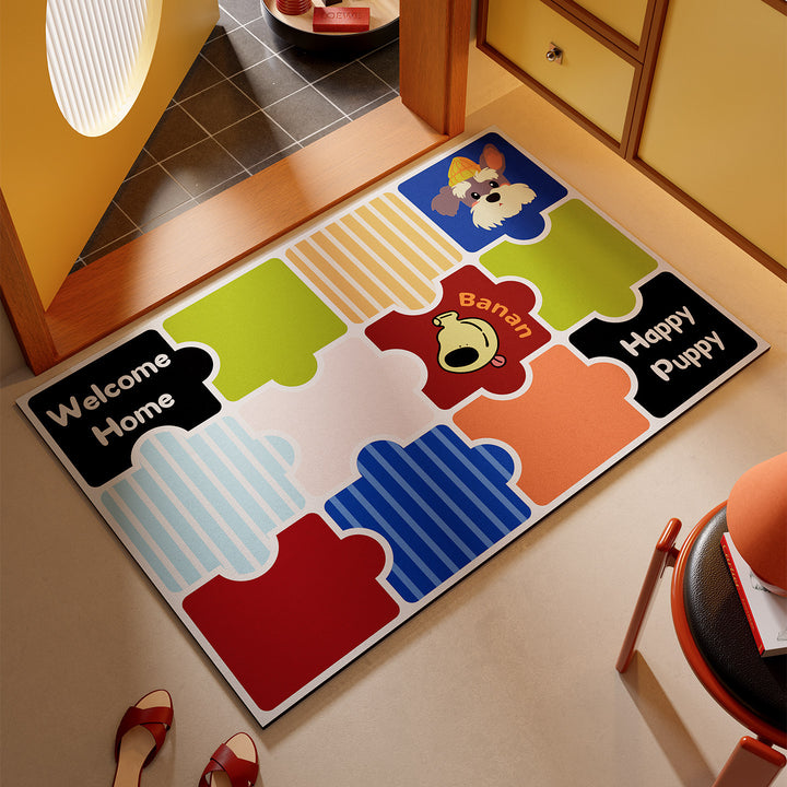 Artistic Patterned Entrance Mat
