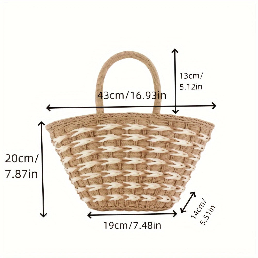 Elegant Hand-Woven Shopping Bag Stornfield