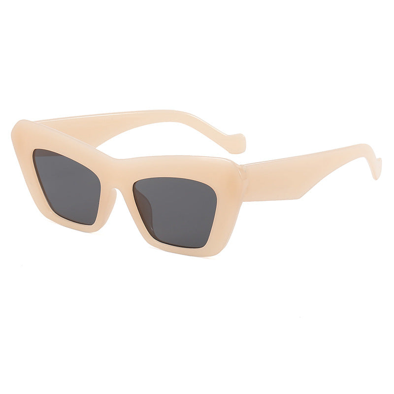 Women's fashionable oversized sunglasses with angular frame Stornfield