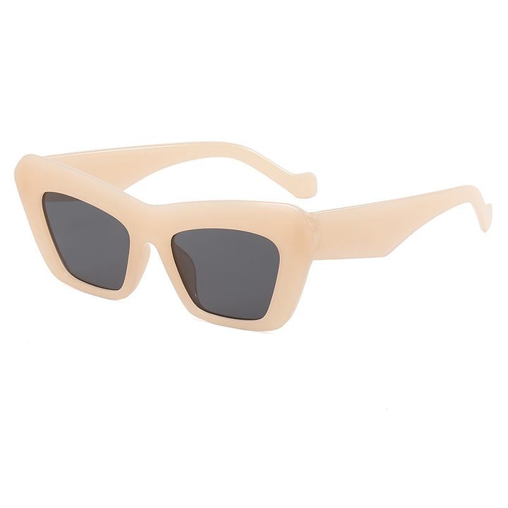 Women's fashionable oversized sunglasses with angular frame Stornfield