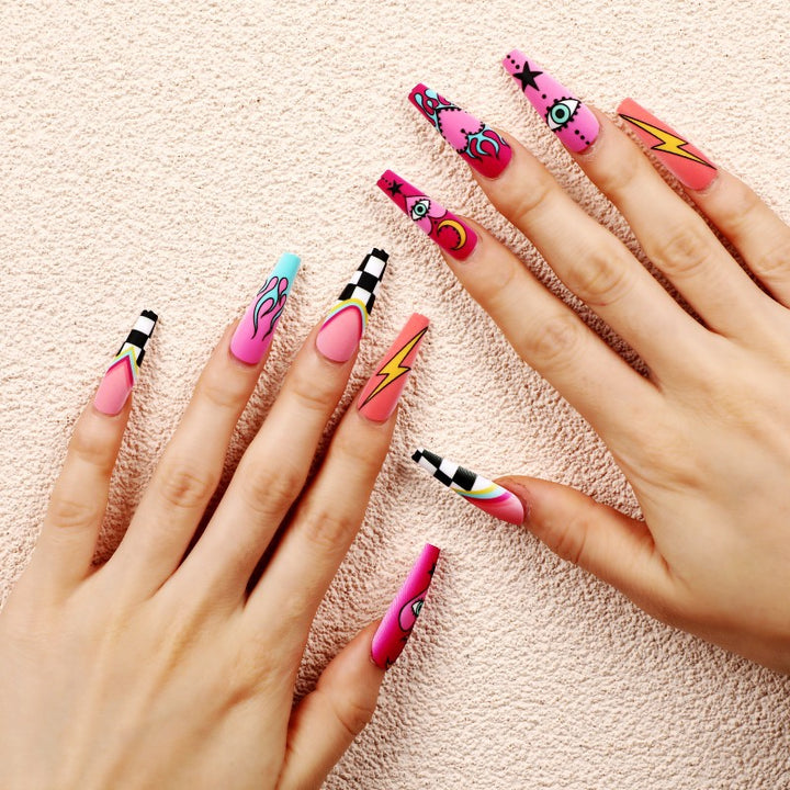 Creative and artistic art nails Stornfield
