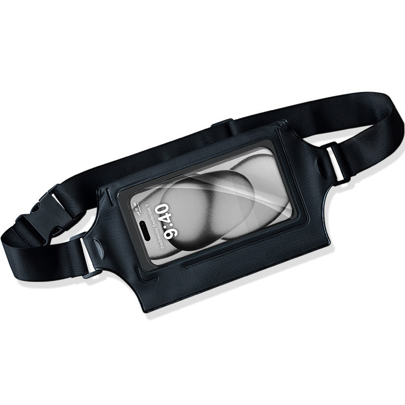 Waist bag with transparent phone pouch Stornfield
