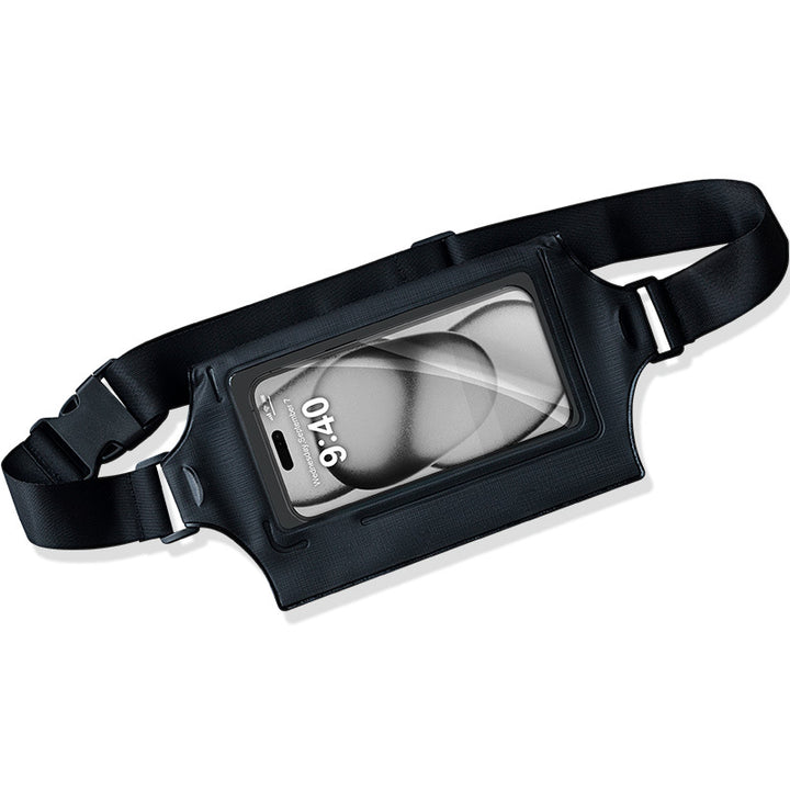 Waist bag with transparent phone pouch Stornfield