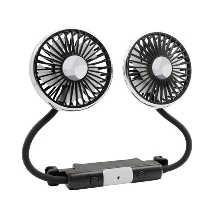 Portable Dual Head Car Cooling Fan Stornfield