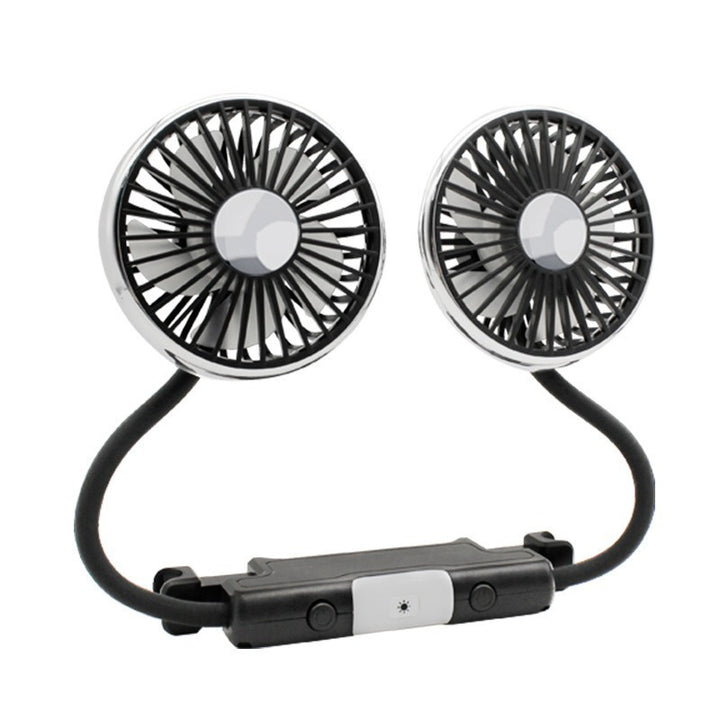 Portable Dual Head Car Cooling Fan Stornfield
