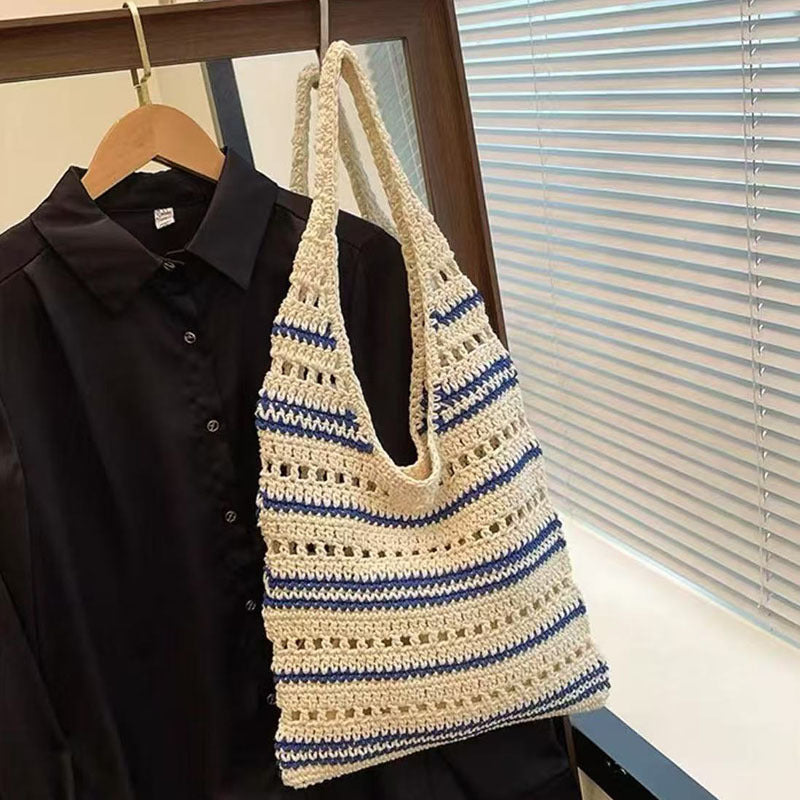 Crocheted Tote Bag with Large Interior Stornfield
