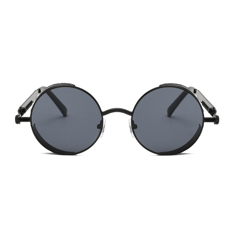 Ladies Round Sunglasses with High-Quality Metal Frame Stornfield