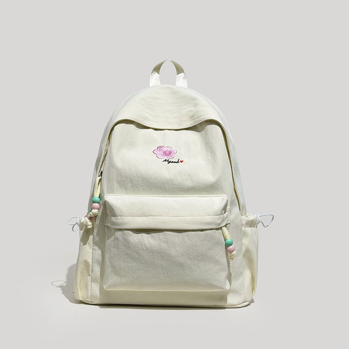 Elegant Floral Embellished Backpack Stornfield