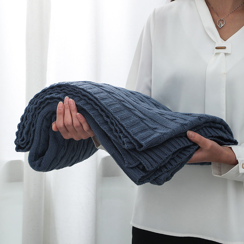 Home Cozy Knitted Throw