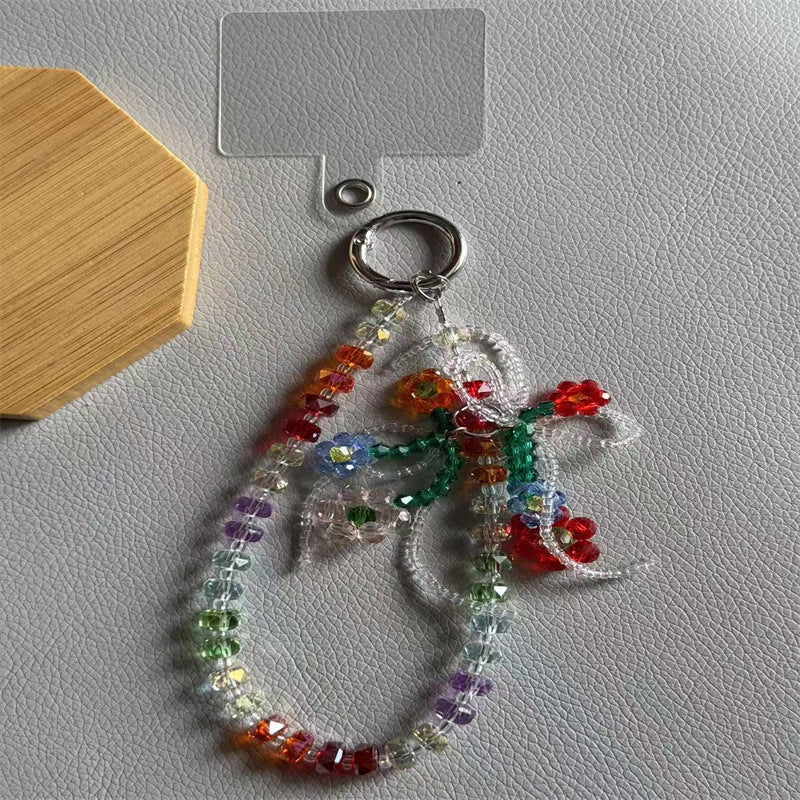 Decorative Beaded Charm Keychain Stornfield 1790135326