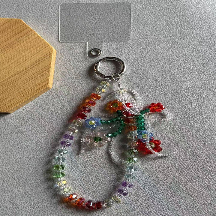 Decorative Beaded Charm Keychain Stornfield 1790135326