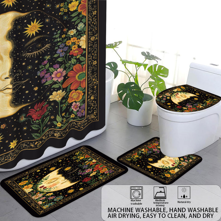 Artistic Highland Cow Bathroom Set Stornfield
