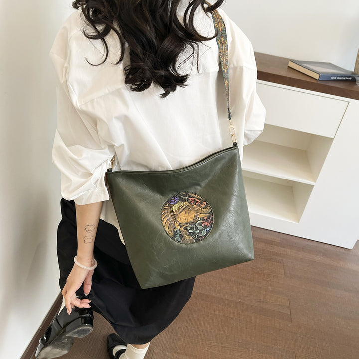 Artisan Leather Shoulder Bag