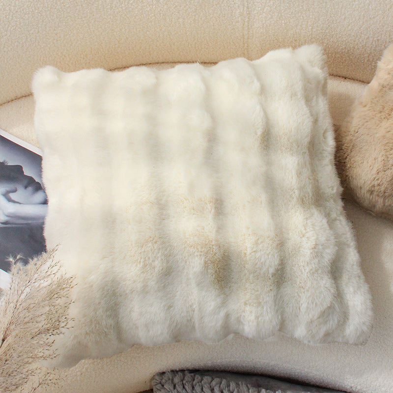 Elegant and hand-woven decorative pillow