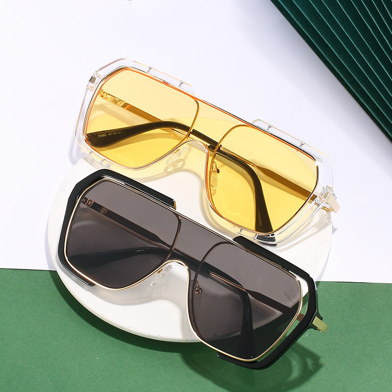 Statement Oversized Angular Sunglasses Stornfield