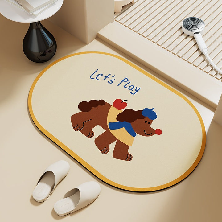 Decorative Bathroom Mat Stornfield