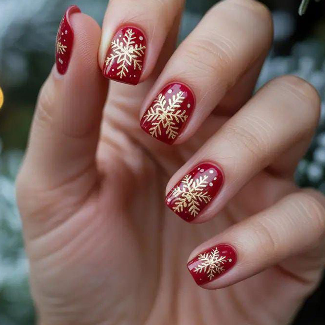Festive Snowflake Nail Art Kit Stornfield