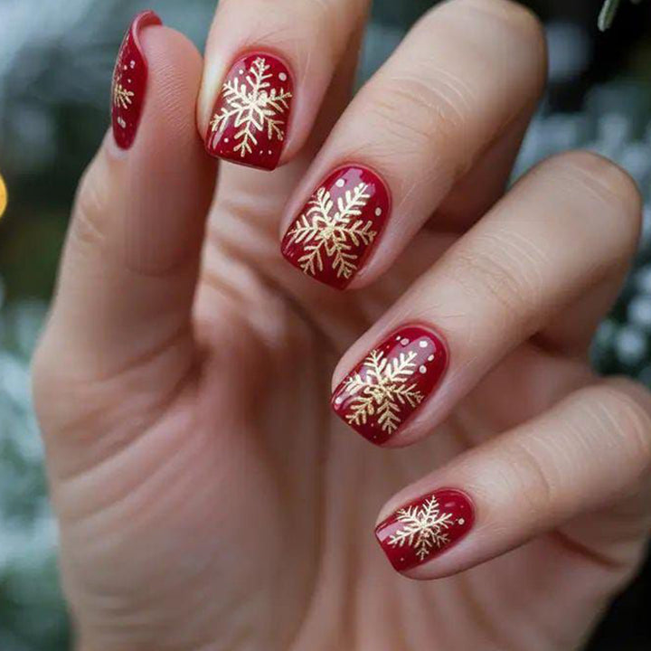 Festive Snowflake Nail Art Kit Stornfield