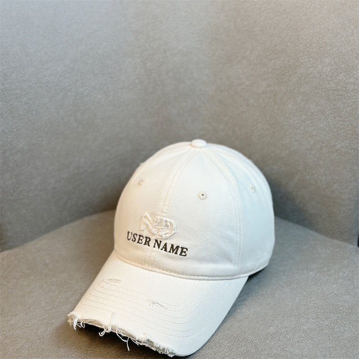 Women's Distressed Casual Adjustable Baseball Cap Stornfield