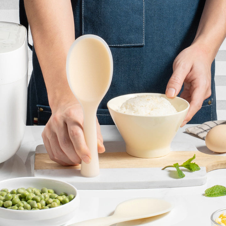 High-quality silicone stirring spoon with ergonomic handle Stornfield