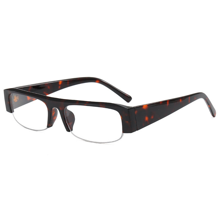 Contemporary Retro-Inspired Flat Lens Sunglasses Stornfield