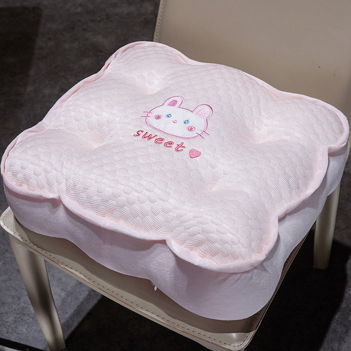 Plush comfort seat cushion with cute animal motif Stornfield