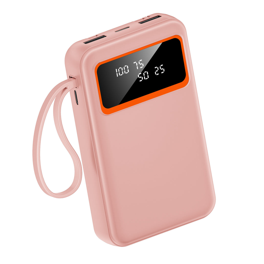 Portable power bank with digital LED display and fast charging function Stornfield