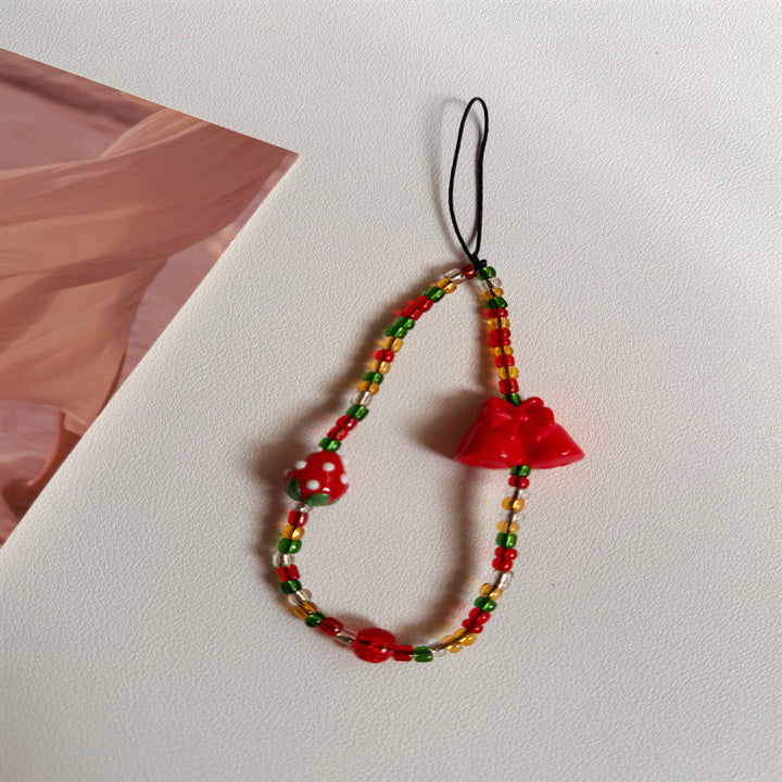 Playful Beaded Charm Phone Strap Stornfield 1790135971