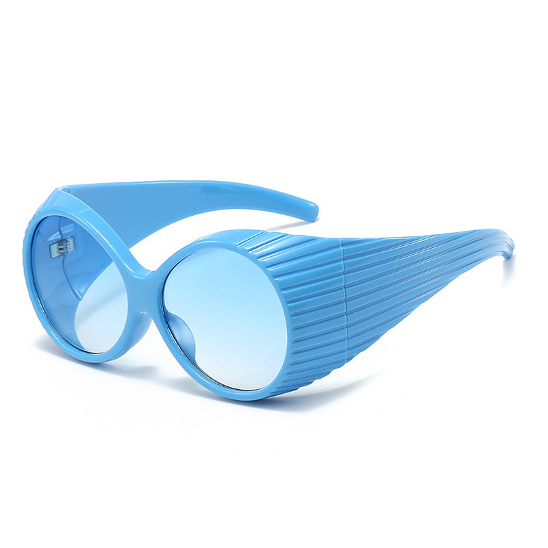 Women Oversized Cat-Eye Sunglasses with Stylish, Textured Frame Stornfield