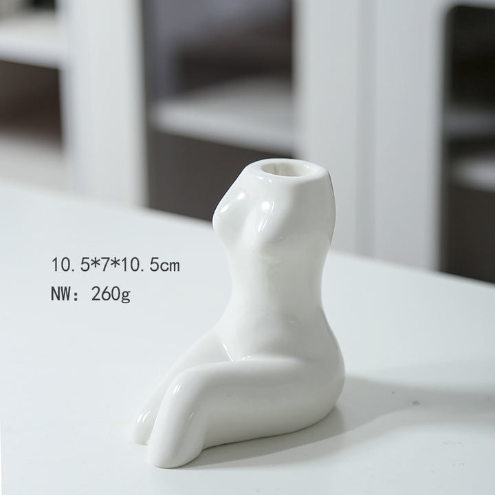 Elegant Ceramic Candle Holder Stornfeild