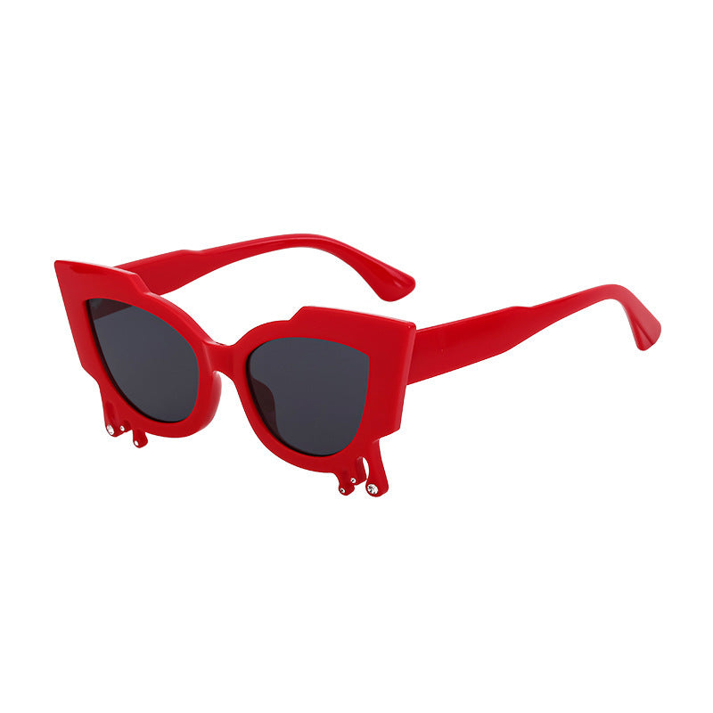 Women Exclusive Cat Eyes Sunglasses with Artistic Details Stornfield