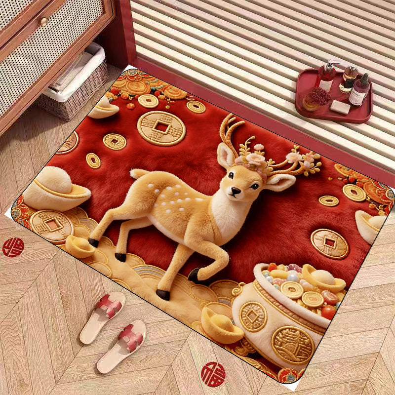 Decorative 3D Animal Design Mat