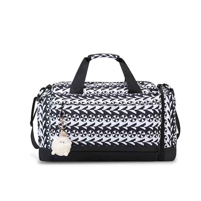 Stylish Patterned Weekend Duffle Bag Stornfield