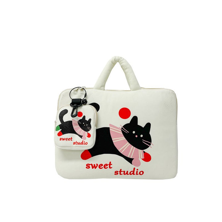 Laptop bag with creative cat pattern Stornfield
