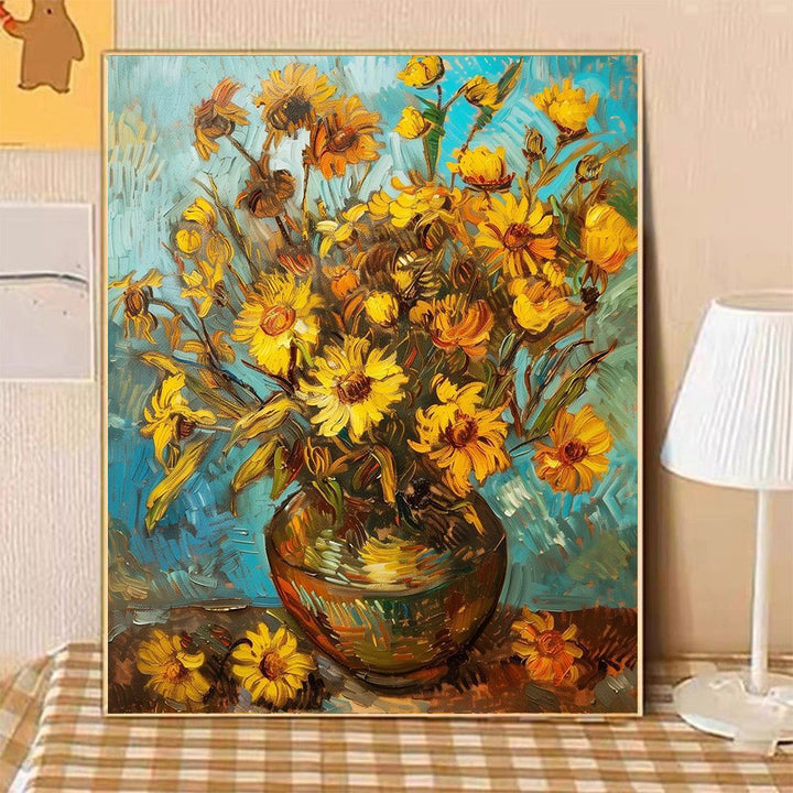 Artistic Floral Still Life Canvas Art Stornfield