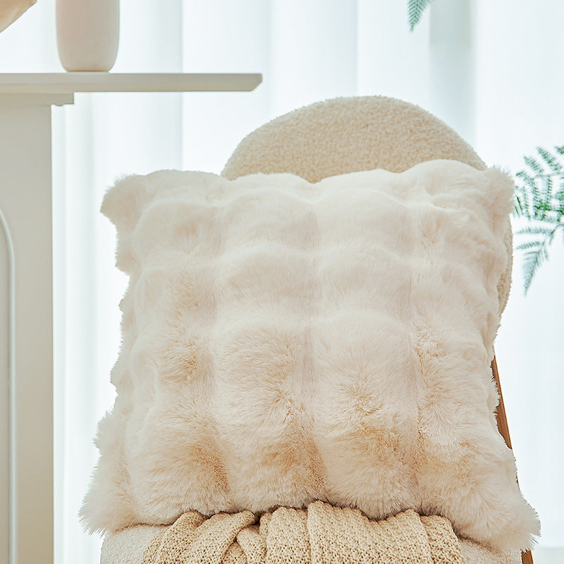 Ladies pillow with structured cover Stornfield