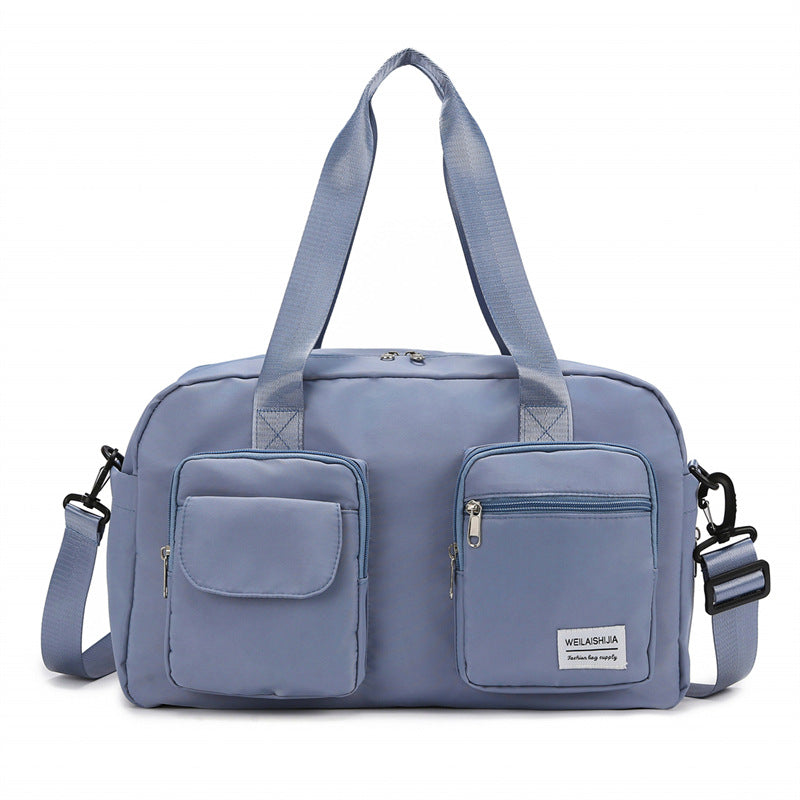 Multifunctional Travel Bag With Multiple Compartments And Adjustable Shoulder Strap Stornfield