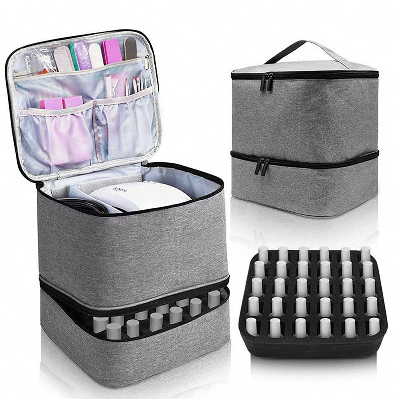 Cosmetic organizer with intelligent compartment system Stornfield
