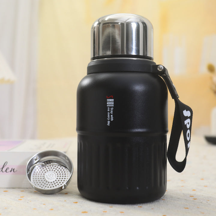 Ladies insulated bottle with removable tea strainer Stornfield
