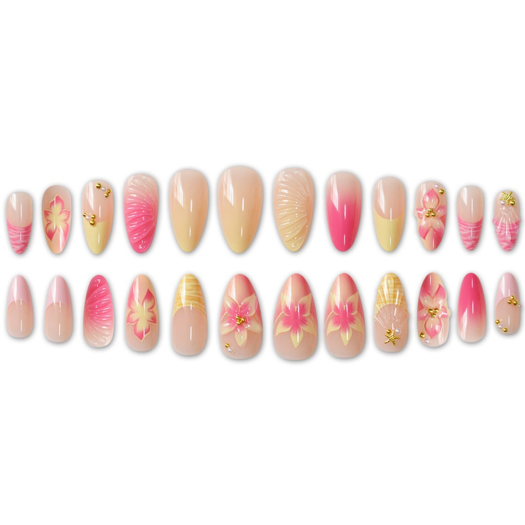 Elegant Floral Nail Art Extensions Stornfield 1787913880