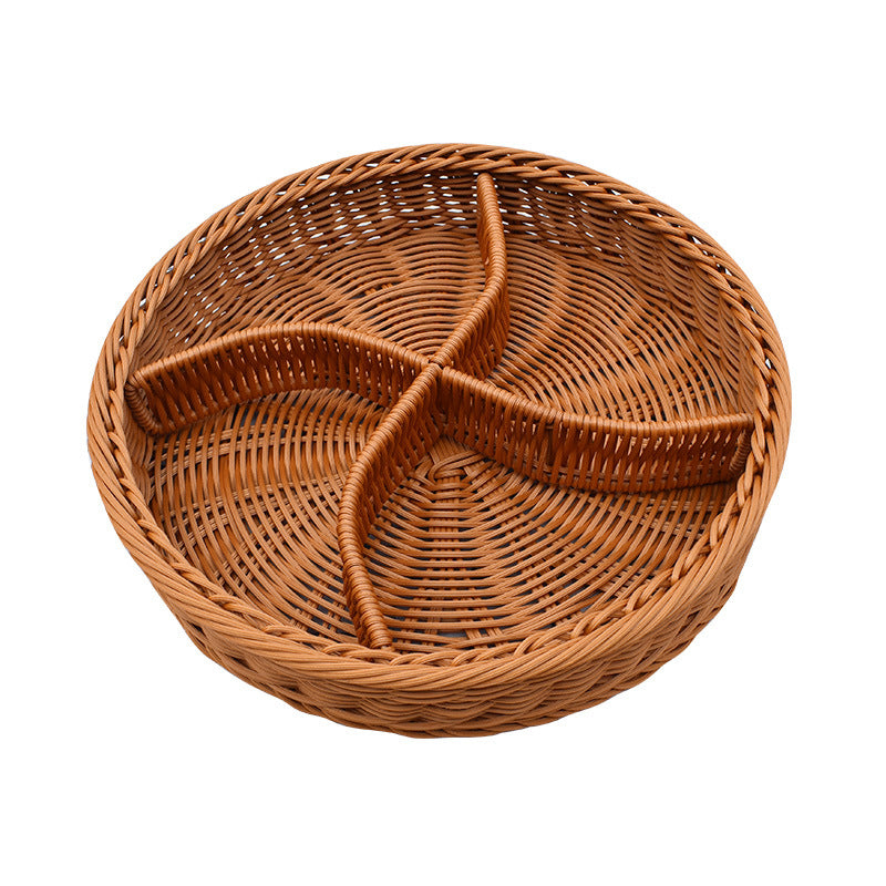 Multi-Compartment Woven Organizer Tray Stornfield